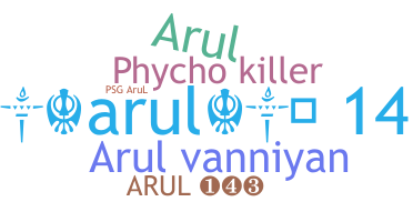Nama panggilan - Arul143