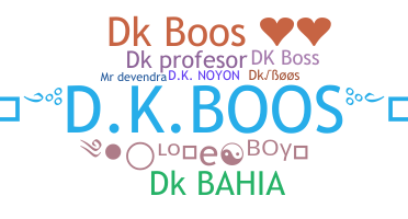 Nama panggilan - DKBOOS