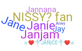 Nama panggilan - Janice