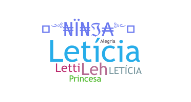 Nama panggilan - Letcia