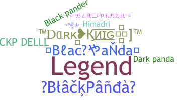 Nama panggilan - BlackPanda