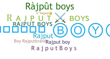 Nama panggilan - RajputBoys