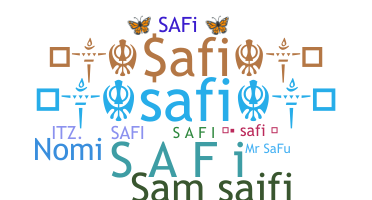 Nama panggilan - Safi