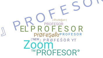 Nama panggilan - Profesor