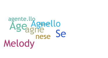 Nama panggilan - agnese