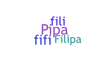 Nama panggilan - Filipa