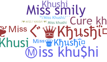 Nama panggilan - Misskhushi