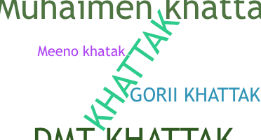 Nama panggilan - KHATTAK
