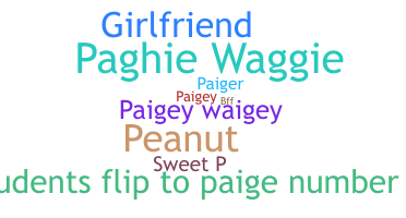Nama panggilan - Paige