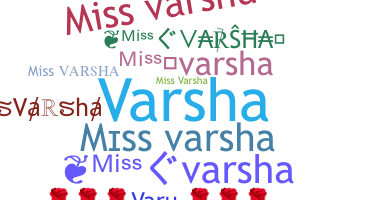 Nama panggilan - MissVarsha