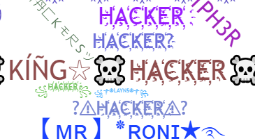 Nama panggilan - Hackers