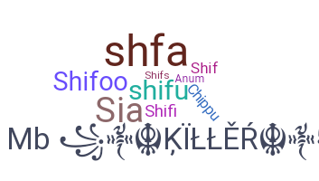 Nama panggilan - Shifa
