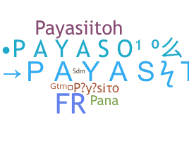 Nama panggilan - Payasito