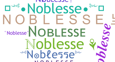 Nama panggilan - Noblesse