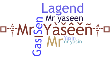 Nama panggilan - Mryaseen