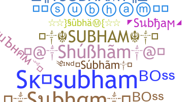 Nama panggilan - Subham