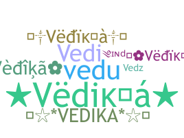 Nama panggilan - Vedika