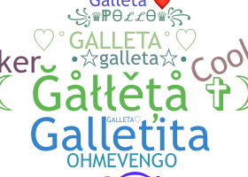 Nama panggilan - Galleta