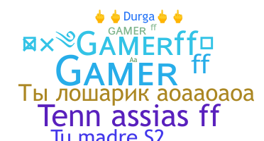 Nama panggilan - GamerFF