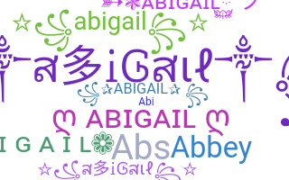 Nama panggilan - Abigail