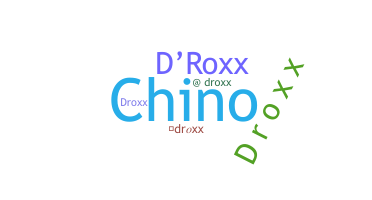 Nama panggilan - droxx