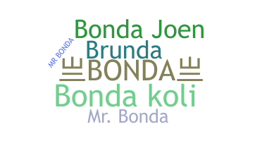 Nama panggilan - Bonda