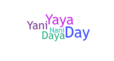 Nama panggilan - Dayani