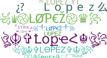 Nama panggilan - Lopez