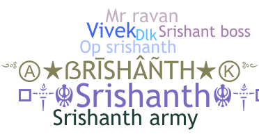 Nama panggilan - Srishanth