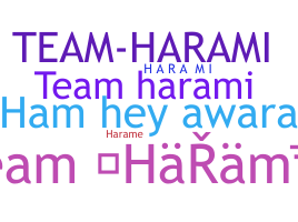 Nama panggilan - Teamharami