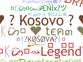 Nama panggilan - kosova