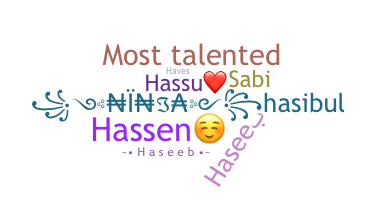 Nama panggilan - Haseeb