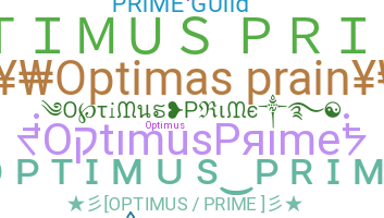 Nama panggilan - OptimusPrime