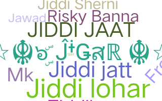 Nama panggilan - Jiddi