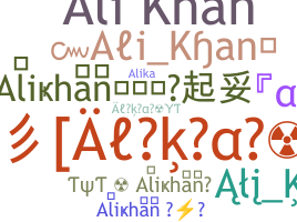 Nama panggilan - Alikhan