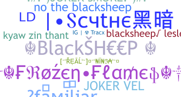 Nama panggilan - blacksheep
