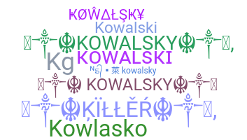 Nama panggilan - Kowalsky