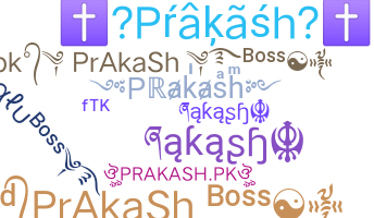 Nama panggilan - Prakash