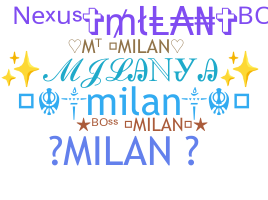 Nama panggilan - Milan
