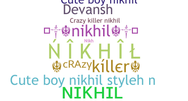 Nama panggilan - Nikhi