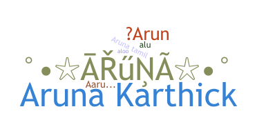 Nama panggilan - Aruna