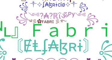 Nama panggilan - Fabri