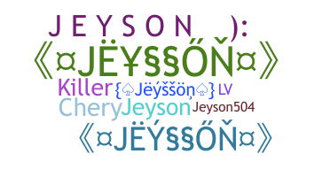 Nama panggilan - Jeysson