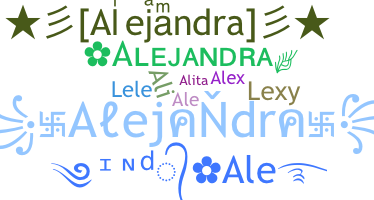 Nama panggilan - Alejandra