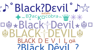 Nama panggilan - blackdevil