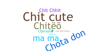 Nama panggilan - chit