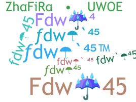 Nama panggilan - Fdw45