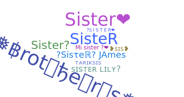 Nama panggilan - Sister