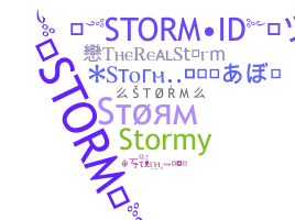 Nama panggilan - Storm
