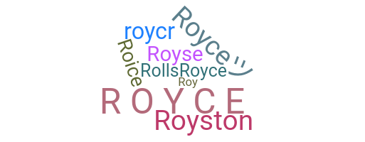 Nama panggilan - Royce